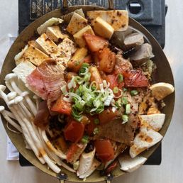 Beef hot pot