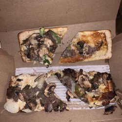 Domino's Pizza - Poorly made philly cheese steak