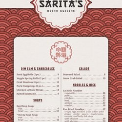 Sarita’s Asian Cuisine
