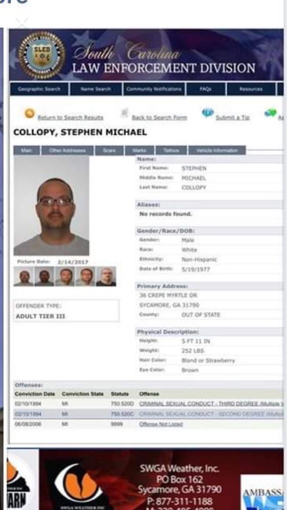 SWGA WEATHER Request Information 36 Crepe Myrtle Dr, Sycamore