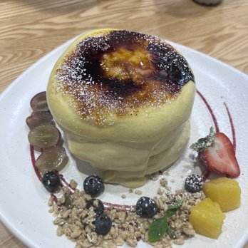 Motto Tea Cafe - Creme Brulee Souffl Pancake - Bubble Tea Near Me - San Gabriel, California