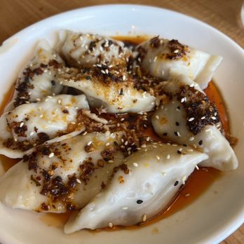 Wild Ginger - D1. Pork Dumplings in Sauce - Chinese Near Me - Alameda, California Wild Ginger - D1. Pork Dumplings in Sauce - Chinese Near Me - Alameda, California