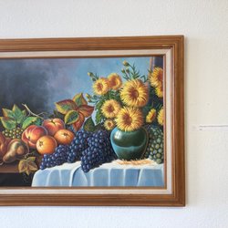 Sarafina's Repair - vibrant still life painting