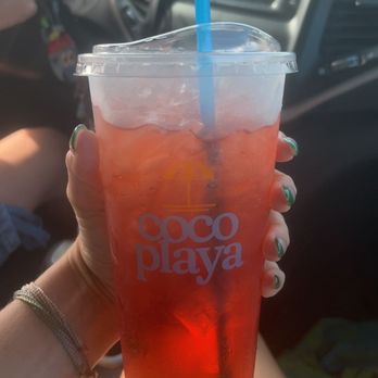 CoCo Playa - passion fruit, pomegranate redbull refresher - Coffee & Tea Near Me - San Diego, California CoCo Playa - passion fruit, pomegranate redbull refresher - Coffee & Tea Near Me - San Diego, California