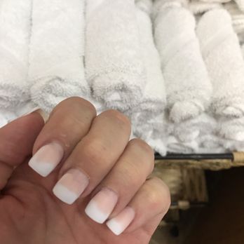 Nail Spa - Nail spa results when I asked for an ombré. He did admit halfway through that it was his first time. :( - Nail Salons Near Me - West Jordan, Utah Nail Spa - Nail spa results when I asked for an ombré. He did admit halfway through that it was his first time. :( - Nail Salons Near Me - West Jordan, Utah