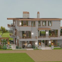 Unique Custom Homes - Modern Bed and Breakfast design