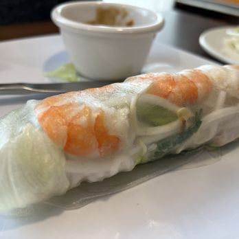 Pho Nomenal Deli - One of the two summer rolls ($6) - American Near Me - Lorton, Virginia Pho Nomenal Deli - One of the two summer rolls ($6) - American Near Me - Lorton, Virginia