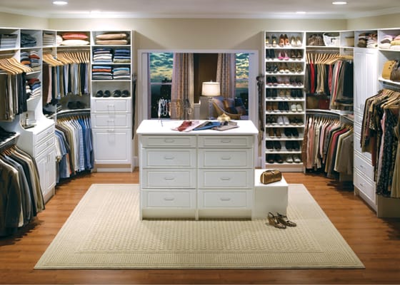 Walk-in Closets - We’ll work with you to dream up the closet you’ve always wanted from the comfort of your own home. With high end 3D modeling software, you’ll get a sneak peak inside look into how your closet will look and function Walk-in Closets - We’ll work with you to dream up the closet you’ve always wanted from the comfort of your own home. With high end 3D modeling software, you’ll get a sneak peak inside look into how your closet will look and function
