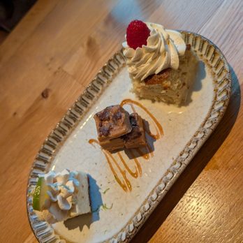 VERDAD True Modern Mexican - Dessert trio - Mexican Near Me - Austin, Texas VERDAD True Modern Mexican - Dessert trio - Mexican Near Me - Austin, Texas