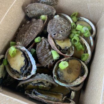 Big Island Abalone - 1lb steamed abalone - Food Tours Near Me - Kailua Kona, Hawaii Big Island Abalone - 1lb steamed abalone - Food Tours Near Me - Kailua Kona, Hawaii
