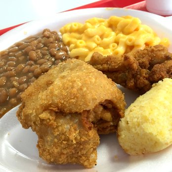 Harvest Fried Chicken - 1/4 Chicken Dinner (with Mac 'n' Cheese and Baked Beans) - American Near Me - Woodbine, Maryland Harvest Fried Chicken - 1/4 Chicken Dinner (with Mac 'n' Cheese and Baked Beans) - American Near Me - Woodbine, Maryland