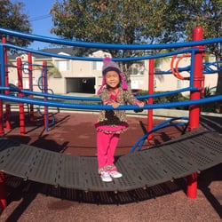 Rose Teeple Park - Daughter in the playground