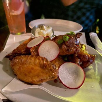 Pie Society - Garlic ginger wings - Pizza Near Me - Costa Mesa, California Pie Society - Garlic ginger wings - Pizza Near Me - Costa Mesa, California