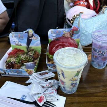 One Piece Cafe - Zoro's Matcha Horchata, Gum-Gum Ube Horchata - Themed Cafes Near Me - Los Angeles, California One Piece Cafe - Zoro's Matcha Horchata, Gum-Gum Ube Horchata - Themed Cafes Near Me - Los Angeles, California