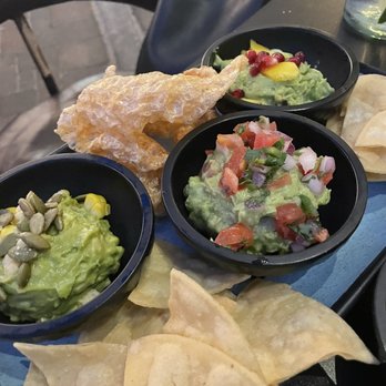 TQLAS - Guac flight - Mexican Near Me - La Quinta, California TQLAS - Guac flight - Mexican Near Me - La Quinta, California