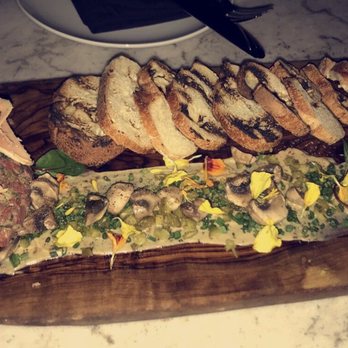 Wally's - Wagyu steak tartar with foie gras & truffle - New American Near Me - Beverly Hills, California Wally's - Wagyu steak tartar with foie gras & truffle - New American Near Me - Beverly Hills, California