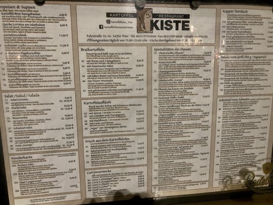 Restaurant Kartoffel Kiste by null