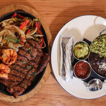 Rio Salado - Fajita - steak and shrimp - Mexican Near Me - Mystic, Connecticut Rio Salado - Fajita - steak and shrimp - Mexican Near Me - Mystic, Connecticut