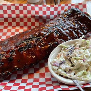 Calhoun's - Hickory Smoked Bar-B-Que Ribs - Half Slab - Barbeque Near Me - Gatlinburg, Tennessee Calhoun's - Hickory Smoked Bar-B-Que Ribs - Half Slab - Barbeque Near Me - Gatlinburg, Tennessee