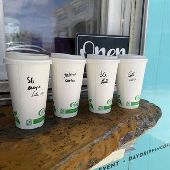 Day Drippin Coffee - 1 lotus and 3 iced coffees with different flavors - Coffee & Tea Near Me - Islamorada, Florida