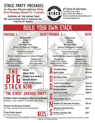 Menu photo 8 Bear's Smokehouse New Haven, CT Menu photo 8 Bear's Smokehouse New Haven, CT