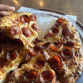 Pinball Pizzeria - Pepperoni pizza - Pizza Near Me - Houston, Texas Pinball Pizzeria - Pepperoni pizza - Pizza Near Me - Houston, Texas