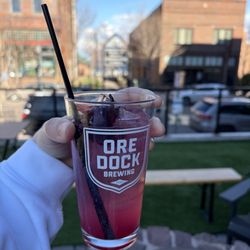 Ore Dock Brewing Company - Mocktail with a view