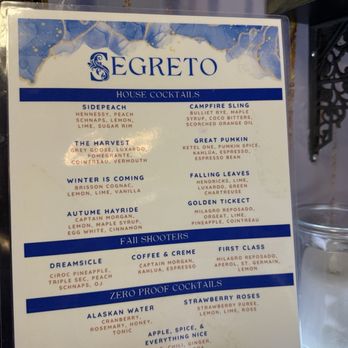 Segreto - Speakeasies Near Me - Washington, DC, District of Columbia