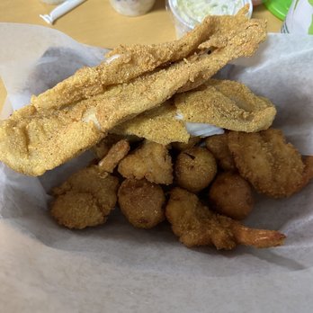 Shrimp N Stuff - Combo platter - Seafood Near Me - Galveston, Texas Shrimp N Stuff - Combo platter - Seafood Near Me - Galveston, Texas