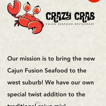 Crazy Crab - No Crazy Crab! - Cajun/Creole Near Me - Streamwood, Illinois