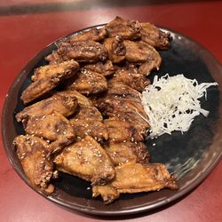 Furaibo Restaurant - These wings are fire and my go to dish-Teba- Saki Wings) spicy