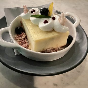 Olamaie - Coconut lime pudding cake - Southern Near Me - Austin, Texas Olamaie - Coconut lime pudding cake - Southern Near Me - Austin, Texas