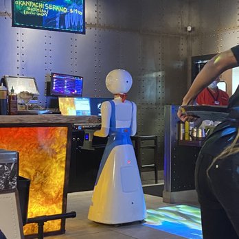 Volcano Steak & Sushi - Yes it's a robot. - Japanese Near Me - Duluth, Georgia Volcano Steak & Sushi - Yes it's a robot. - Japanese Near Me - Duluth, Georgia