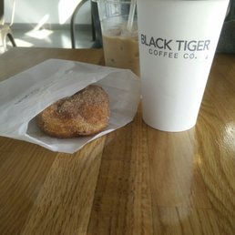 Delicious breakfast at Black Tiger coffee co