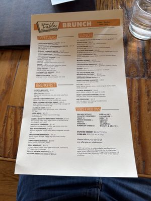 Menu photo 3 The Table San Jose, CA