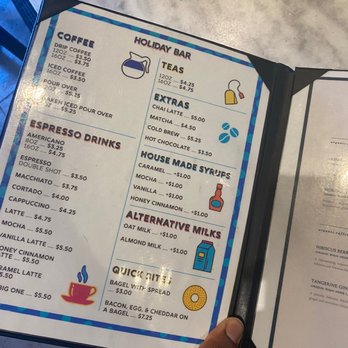 Holiday Bar - Menu - Coffee & Tea Near Me - Atlanta, Georgia