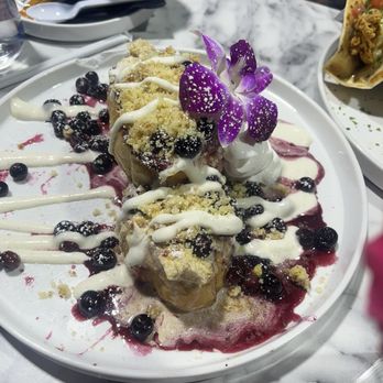 Flavor Rich Restaurant - lemon blueberry french toast - Breakfast & Brunch Near Me - Atlanta, Georgia