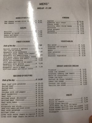 Menu photo 3 Cantina Cantarini Rome, RM