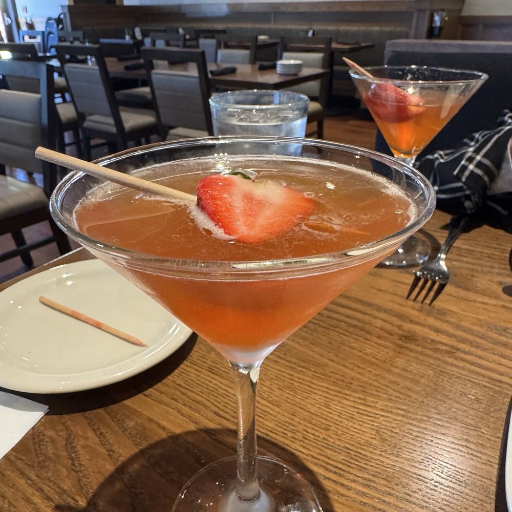 Bonefish Grill - Strawberry martini - Seafood Near Me - Denver, Colorado