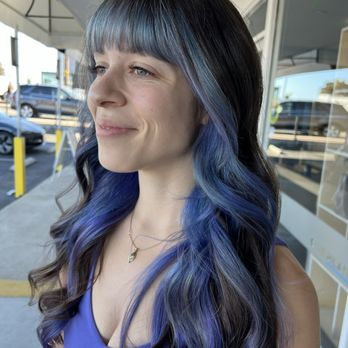 Metal & Mane Salon - Ice blue color by Marci - Hair Salons Near Me - Manhattan Beach, California Metal & Mane Salon - Ice blue color by Marci - Hair Salons Near Me - Manhattan Beach, California