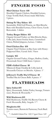 Menu photo 4 Executive Order Bar & Lounge San Francisco, CA Menu photo 4 Executive Order Bar & Lounge San Francisco, CA