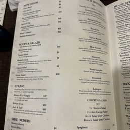 Menu as of 5/16/24 Menu as of 5/16/24