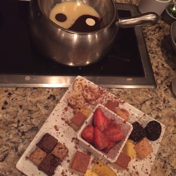 The Melting Pot - Chocolate & white chocolate yon and yang fondue! - Fondue Near Me - Albuquerque, New Mexico The Melting Pot - Chocolate & white chocolate yon and yang fondue! - Fondue Near Me - Albuquerque, New Mexico