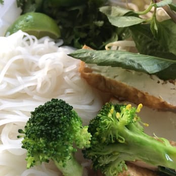Pho Bowl - Vegetarian pho - to go.  Mmmmmmmmm loads of yummy items - Vietnamese Near Me - Alexandria, Virginia