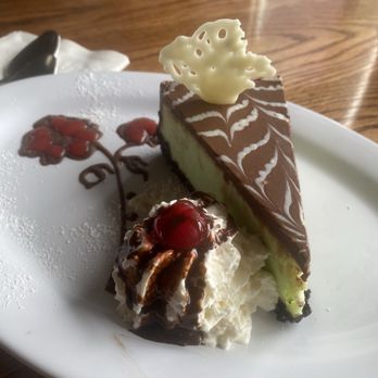 Nancy's - Mint chocolate cheesecake. - Seafood Near Me - Oak Bluffs, Massachusetts