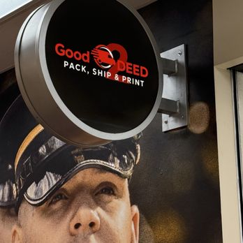 Good Deed - Overhead hallway sign - Shipping Centers Near Me - Fort Knox, Kentucky Good Deed - Overhead hallway sign - Shipping Centers Near Me - Fort Knox, Kentucky