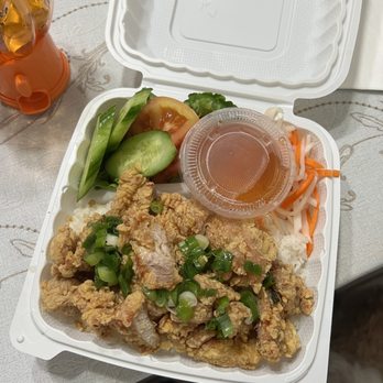 Saigon Kitchen Togo - #47 from my brothers visit (more chicken vs #50 but includes shredded pork and egg pie) - Vietnamese Near Me - Oxnard, California