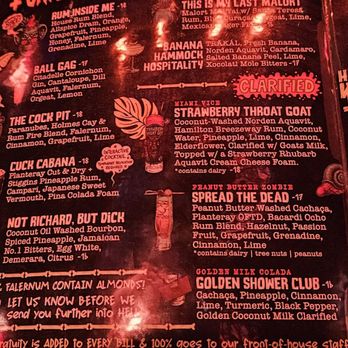 Hell Or High Water Tiki - Menu 7/2026 - Tiki Bars Near Me - Denver, Colorado Hell Or High Water Tiki - Menu 7/2026 - Tiki Bars Near Me - Denver, Colorado