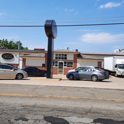 Advanced Auto Body - View from the front of the business
