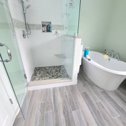 New England Tile Install - Love it!! How this bathroom came out!